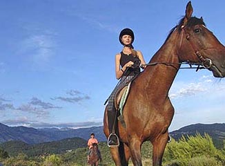 riding horses in konavle