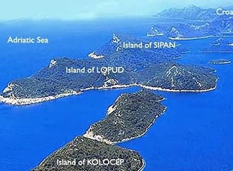 elaphite islands